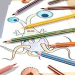 Lápis de Cor Bic Pijama 12 Cores + 2 Grátis