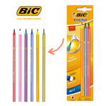 Kit Lápis Bic Pijamas L3P2 Hexagonal HB N°2