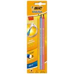 Kit Lápis Bic Pijamas L3P2 Hexagonal HB N°2
