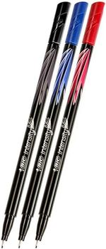 Kit Caneta Bic Intensity 3 Cores Ponta Fina 0.4mm