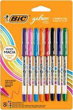 Caneta Bic Gelocity Stic Gel Ponta Fina 0.5mm