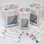 Kit Caneta Marcador Cis Graf Duo para Livros de Colorir