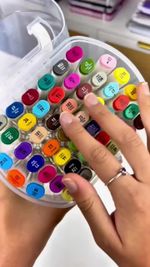 Kit Caneta Marcador Cis Graf Duo para Livros de Colorir