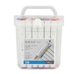 Kit Caneta Marcador Cis Graf Duo para Livros de Colorir