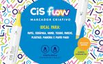 Kit Marcador Criativo Cis Flow Duas Pontas - 24 ou 12 Cores