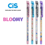 Caneta Cis Bloomy Ponta Agulha Fina 0.7mm Estampada Fashion - Kit ou Unidade