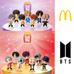 Kit Bonecos BTS Mc Lanche Feliz TinyTan - Coleção Retrô, Encore ou Bias