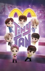 Kit Bonecos BTS Mc Lanche Feliz TinyTan - Coleção Retrô, Encore ou Bias