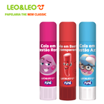 Cola Bastão Fini Leo&Leo 10g - Marshmallow Beijos Regaliz
