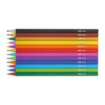 Lápis de Cor Cis Club - 24 ou 12 Cores - Escrita Macia