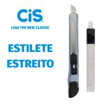Estilete Cis Estreito ou Largo - Unidade ou Kit com Refil