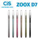 Caneta Cis Zoox D7 Ponta 1.4mm Tinta Preta - Unidade