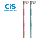 Lápis Cis Crush com Pingente Fofo de Coração Pastel