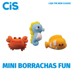Kit Mini Borrachas Cis Fun Cute Fofa - Bichinhos Comidinhas
