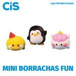 Kit Mini Borrachas Cis Fun Cute Fofa - Bichinhos Comidinhas