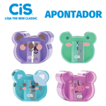Apontador Cis Fun com Depósito Fofo Tom Pastel