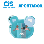Apontador Cis Fun com Depósito Fofo Tom Pastel