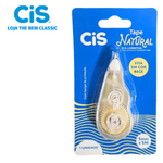 Fita Corretiva Cis Tape Natural Bege Off-White 5mm x 5 Metros