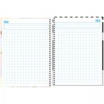 Caderno Quadriculado Tilibra Spice Espiral Capa Dura 1x1 cm - 80 Folhas