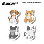 Kit 4 Borracha Mercur Pets - Gatinho e Cachorrinho