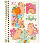 Caderno ou Caderneta Tilibra Capyclub Capa Dura 1/4 ou 1/8 - 80 Folhas