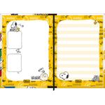 Caderneta Tilibra Snoopy Costurada Petit - 96 Folhas