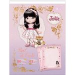 Papel de Carta Tilibra Jolie Caderno Colado - 50 Folhas