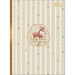 Caderno Tilibra Brochura Colegial Loveland Capa Dura Folhas Decoradas Vintage - 80 Folhas