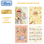 Caderneta Tilibra Ursinho Pooh Costurada Petit - 96 Folhas