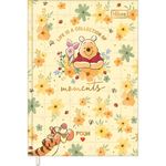 Caderneta Tilibra Ursinho Pooh Costurada Petit - 96 Folhas