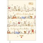 Caderneta Tilibra Ursinho Pooh Costurada Petit - 96 Folhas