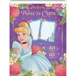 Papel de Carta Tilibra Princesas Disney Folhas Decoradas Fofa - 50 Folhas