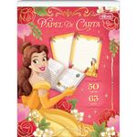 Papel de Carta Tilibra Princesas Disney Folhas Decoradas Fofa - 50 Folhas