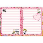 Caderno Tilibra Brochura Colegial Snoopy Capa Dura Folhas Decoradas - 160 ou 80 Folhas