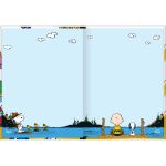 Caderno Tilibra Brochura Colegial Snoopy Capa Dura Folhas Decoradas - 160 ou 80 Folhas