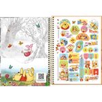 Caderno Universitário Ursinho Pooh Core Tilibra Capa Dura Fofo - 1 ou 10 Matérias