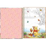 Caderno Universitário Ursinho Pooh Core Tilibra Capa Dura Fofo - 1 ou 10 Matérias