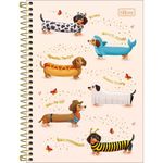 Caderno ou Caderneta Tilibra Brownie Capa Dura 1/4 ou 1/8 - 80 Folhas
