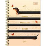 Caderno ou Caderneta Tilibra Brownie Capa Dura 1/4 ou 1/8 - 80 Folhas