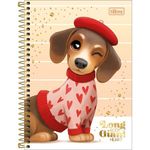 Caderno ou Caderneta Tilibra Brownie Capa Dura 1/4 ou 1/8 - 80 Folhas