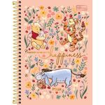 Caderno ou Caderneta Tilibra Ursinho Pooh Capa Dura 1/4 ou 1/8 - 80 Folhas