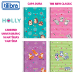 Caderno Universitário Tilibra Holly Espiral Capa Dura - 10 ou 1 Matéria