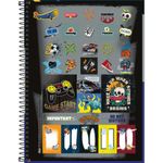 Caderno Universitário Tilibra Flip + Espiral Capa Dura - 10 ou 1 Matéria