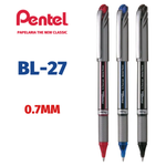 Caneta Pentel Energel Ponta Fina 0.7mm Metálica BL-27