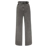 CALÇA  RETA JEANS ESTONADO - DECADE