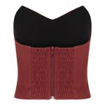 CORSET SARJA BURGUNDY - MAGRITTE