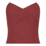 CORSET SARJA BURGUNDY - MAGRITTE