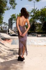 VESTIDO LONGO TULE ESTAMPADO - PULSE 