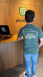 CAMISETA PREMIUM UNISSEX THE LEGEND 1948 VERDE ESMERALDA