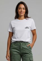 CAMISETA PREMIUM UNISSEX LEGACY BEGINS HERE BRANCO